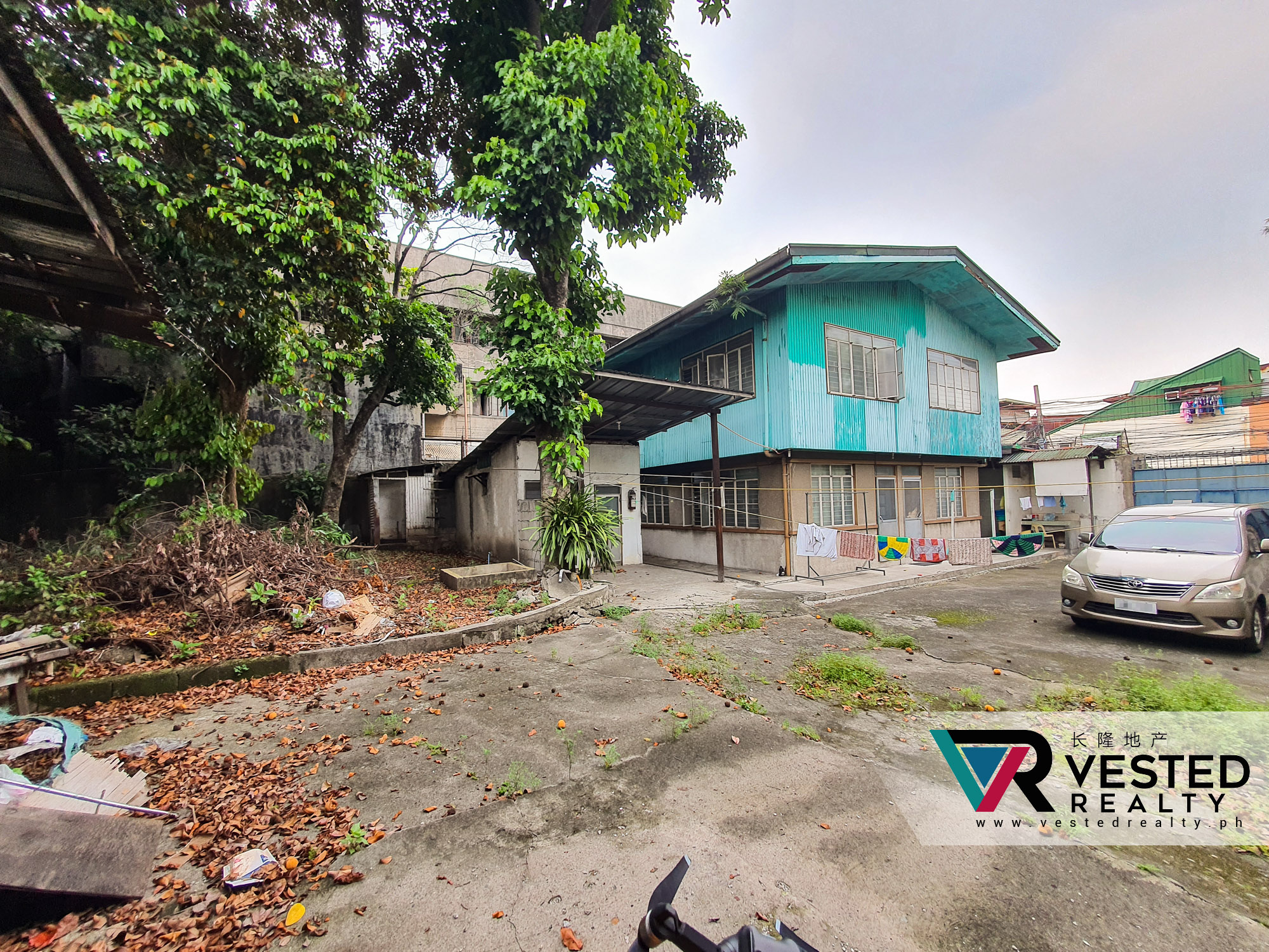 manresa quezon city industrial warehouse office vacant lot for sale