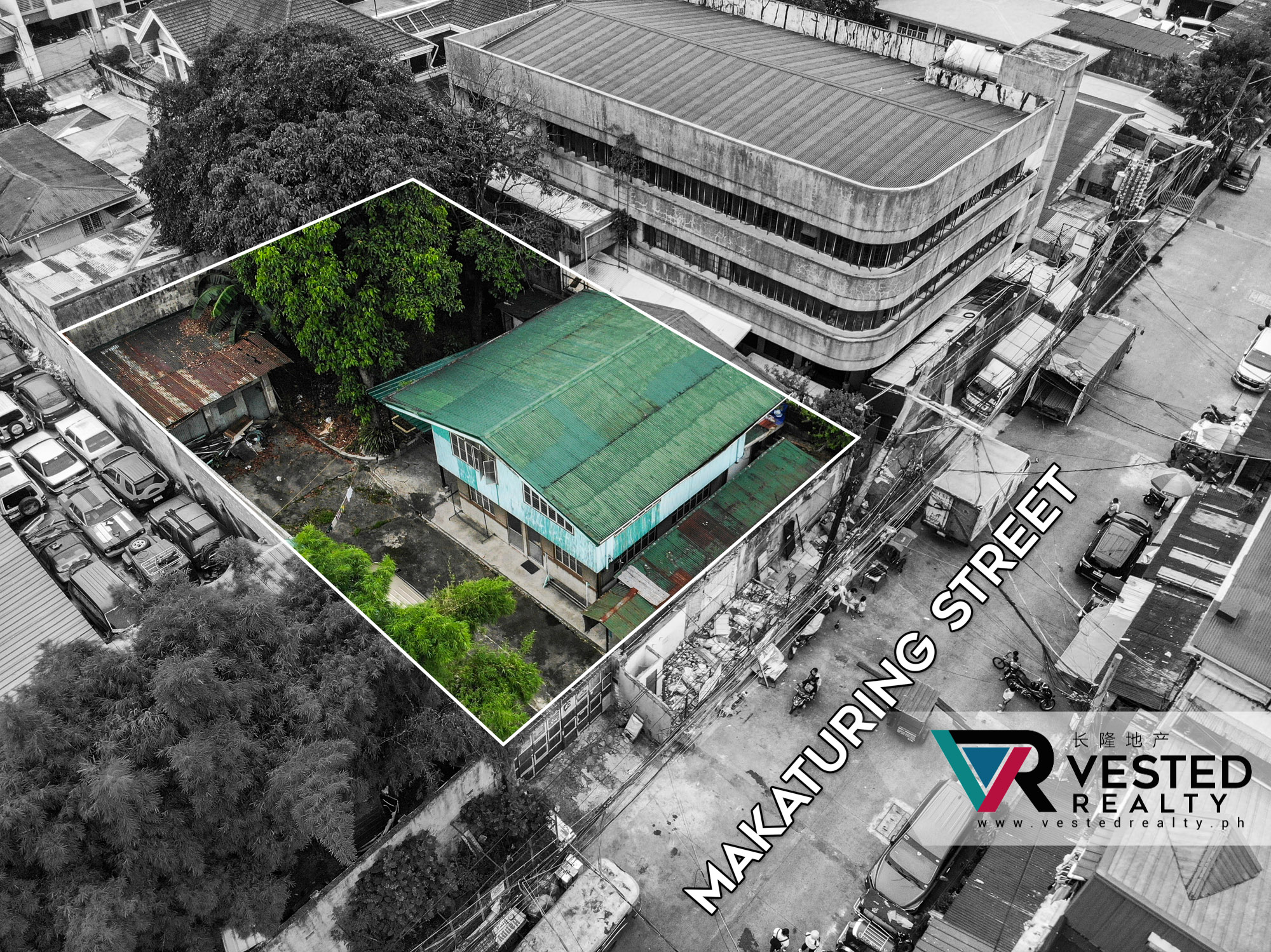 manresa quezon city industrial warehouse office vacant lot for sale